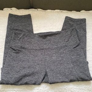 *Athleta* gray leggings Size M